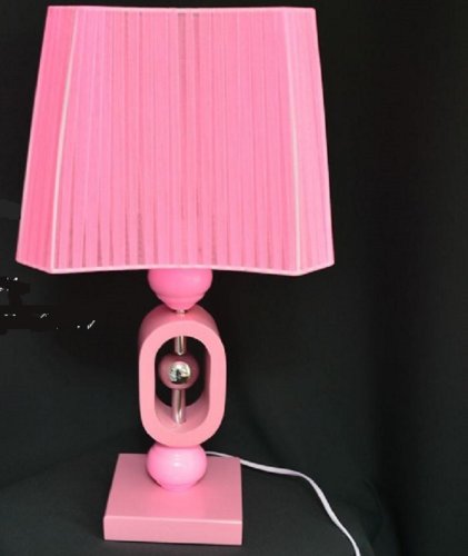 Светильник настольный Мелодия Света 220В Е27 60Вт Розовый фото Светильник настольный Мелодия Света 220В Е27 60Вт Розовый картинка